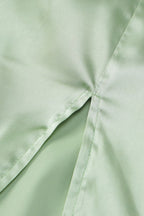 Square-Neck Open-Back Maxi Dress with Ruffle Details