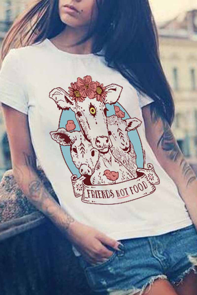 Multicolor Printed Crew-Neck T-Shirt Main image
