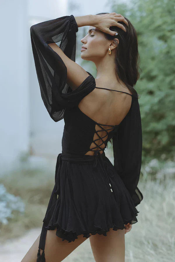 Summer Dress with Built-In Brief