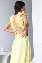 Dress with Open Back