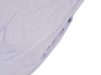 Short-Sleeve Cotton Maxi Dress with V-Neckline