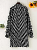 Dress in Polyester Fabric