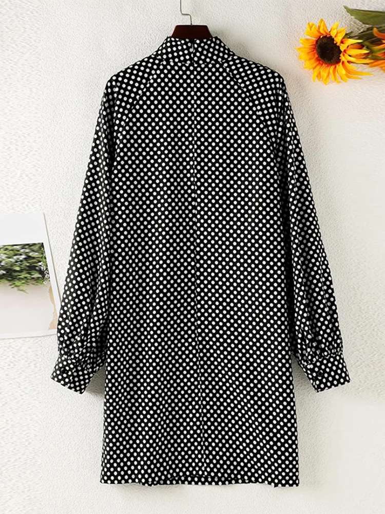 Dress in Polyester Fabric