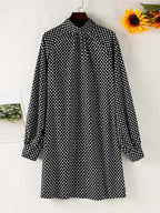 Dress in Polyester Fabric