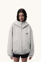Heavyweight Cotton Hoodie with Pockets