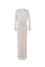Lace Two-Piece Set with V-Neckline