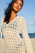 Knit Cutout Cover-Up