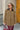 Brown Faux-Leather Panelled Coat Secondary image