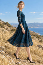 Slim Lace Casual Party Dress