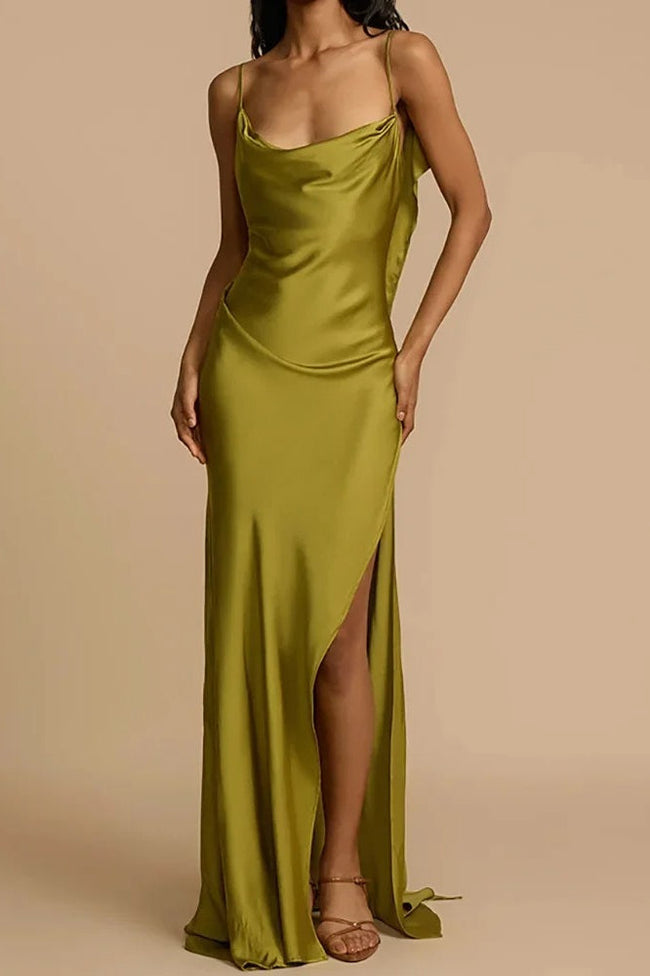 Open-Back Maxi Dress with Sleeveless Cut Main image