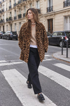 Sexy Animal Faux Fur Coat