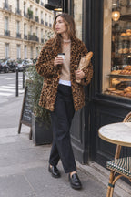 Sexy Animal Faux Fur Coat