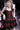 Lace-Up Mini Dress with Gothic Styling Secondary image
