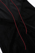 Gothic Polyester Open-Back Dress