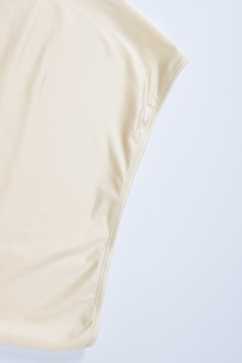 Cropped Fitted Skirt Set with Strapless Neckline