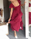 Dress with Ruffle Details