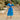 Printed V-Neck Twist-Detail Midi Dress Secondary image