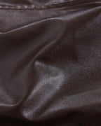 Corset-Style Faux-Leather Dress with Strapless Neckline