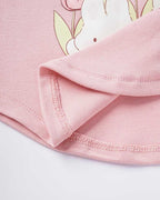 Strapless Cotton Top with Corset Details
