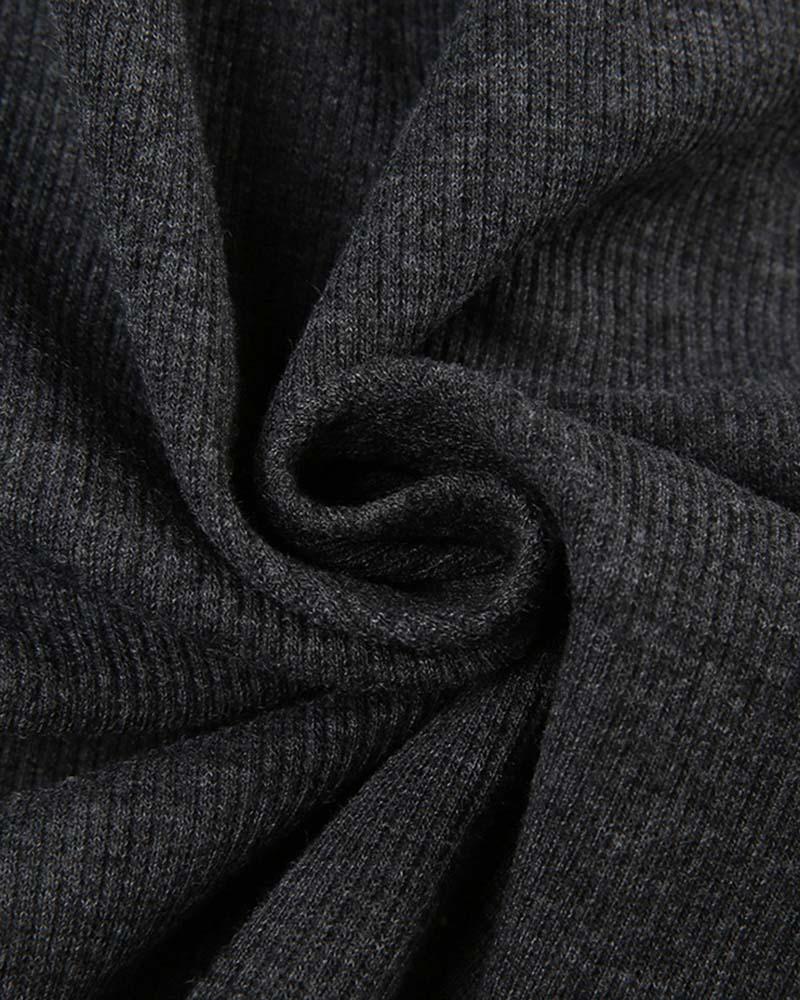 Grunge Heart-Detail Cotton Tank Top