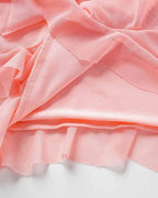Asymmetric Polyester Dress with Cami Straps