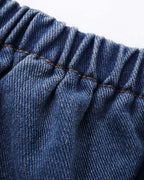 Denim Polyester Top with Cotton Fabric