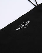 Strapless Polyester Cami Top with Lettering
