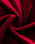 Velvet Stretch-Blend Mini Dress with Polyester Fabric