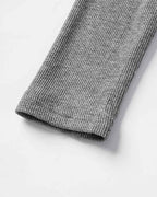 Button-Detail Stretch-Blend Cropped Top with Polyester Fabric