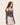 Gray Stretch-Blend Polyester Corset-Style Cropped Top Secondary image