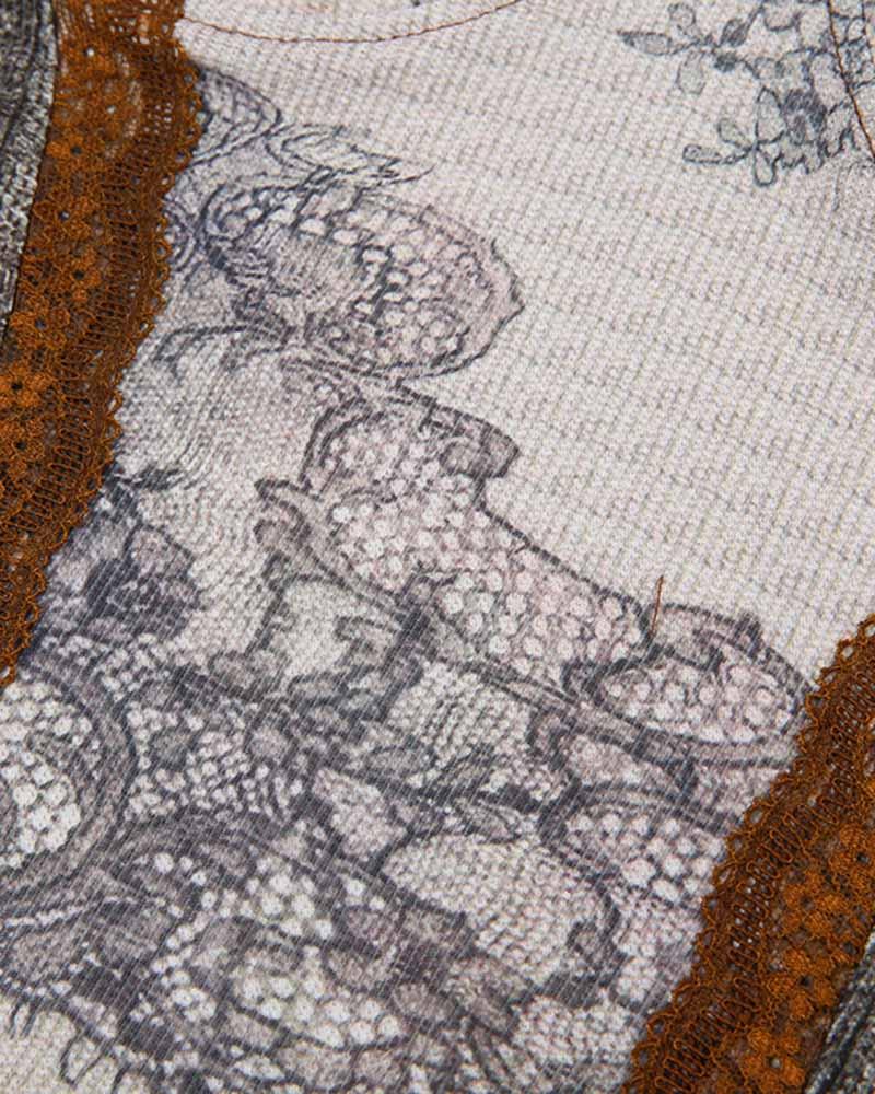 Lace Cami Top with Bow Details