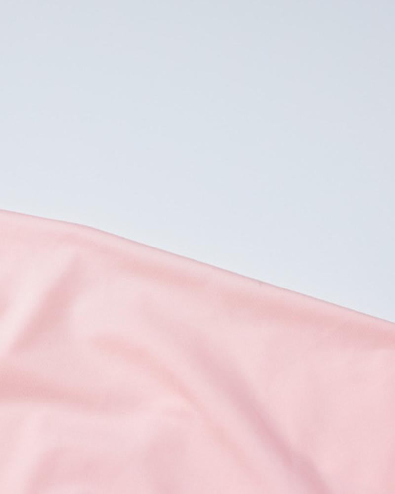 Rose-Detail Stretch-Blend Mini Dress with Polyester Fabric
