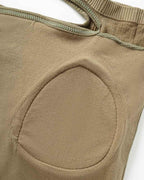 Asymmetric Stretch-Blend Cropped Top with Polyester Fabric
