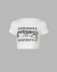 Polyester Stretch-Blend T-Shirt with Short Sleeves