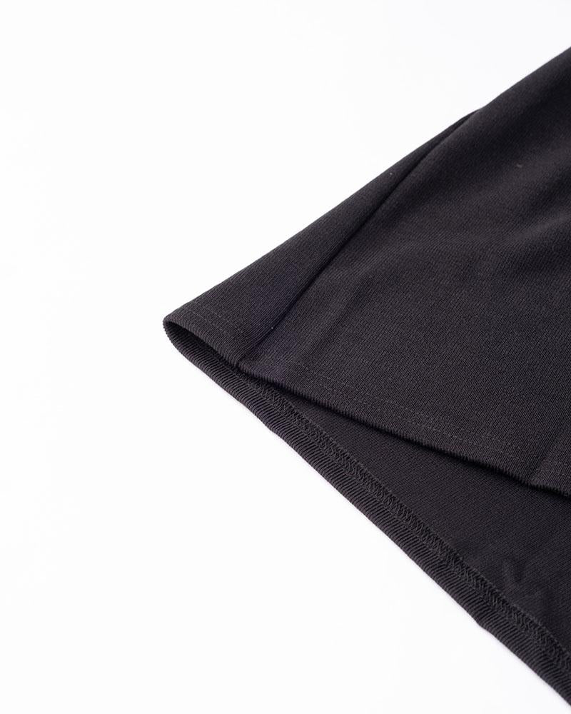 Polyester Stretch-Blend Cardigan with Long Sleeves