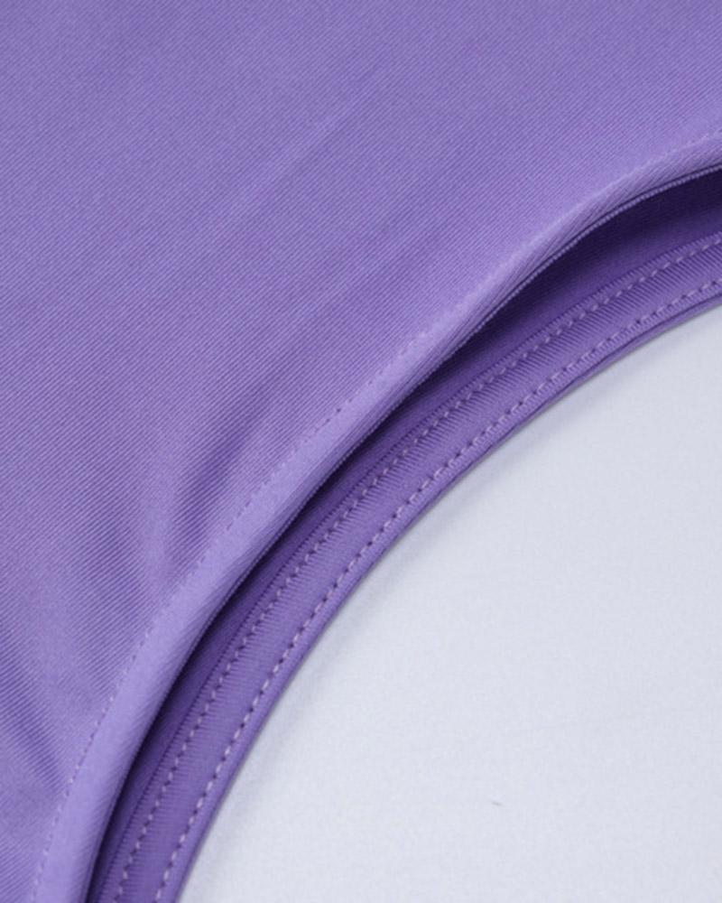 Hooded Stretch-Blend Maxi Dress with Polyester Fabric