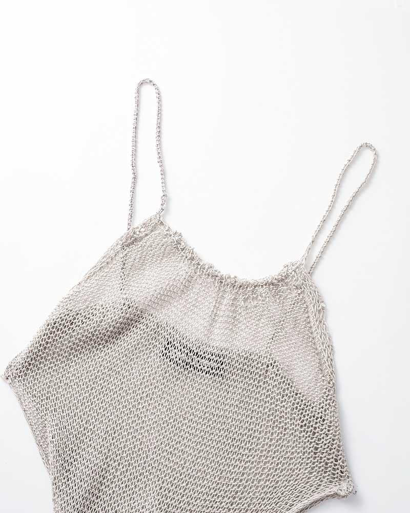 Knit Mini Dress with Twist Detail