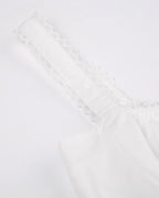 Polyester Flared Corset-Style Dress