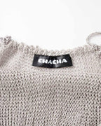 Knit Mini Dress with Twist Detail
