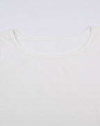 Stretch-Blend Polyester Long-Sleeve Cropped Top