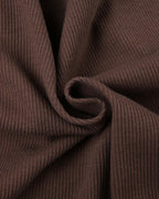 Cotton Stretch-Blend Cropped Tank Top with Polyester Fabric