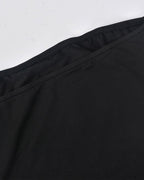 Cross-Detail Polyester Strapless Dress