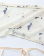 Mesh Cropped Top with Halter Neckline
