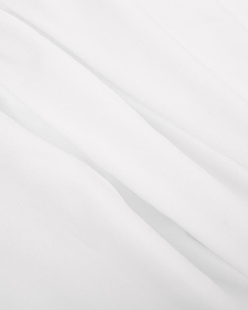 Polyester Flared Corset-Style Dress