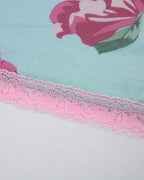Floral Lace Cami Top with Mesh Detailing