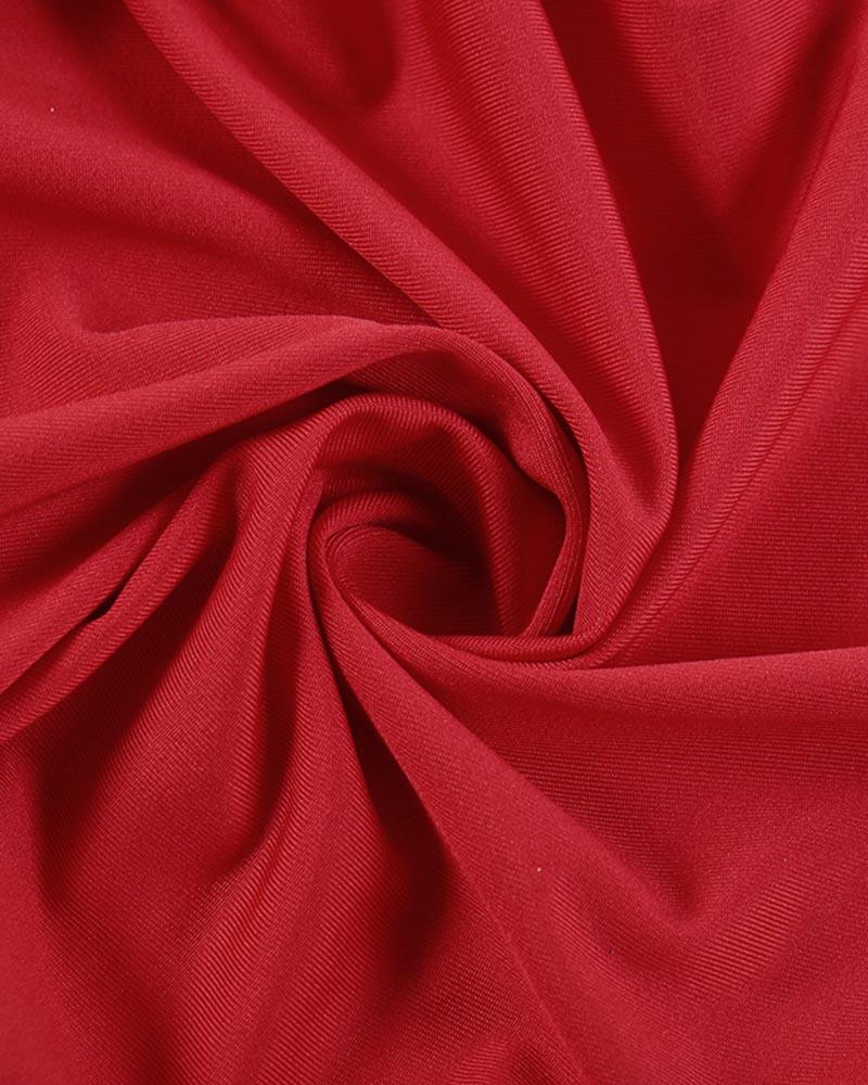 Rose-Detail Dress with Cutout Details