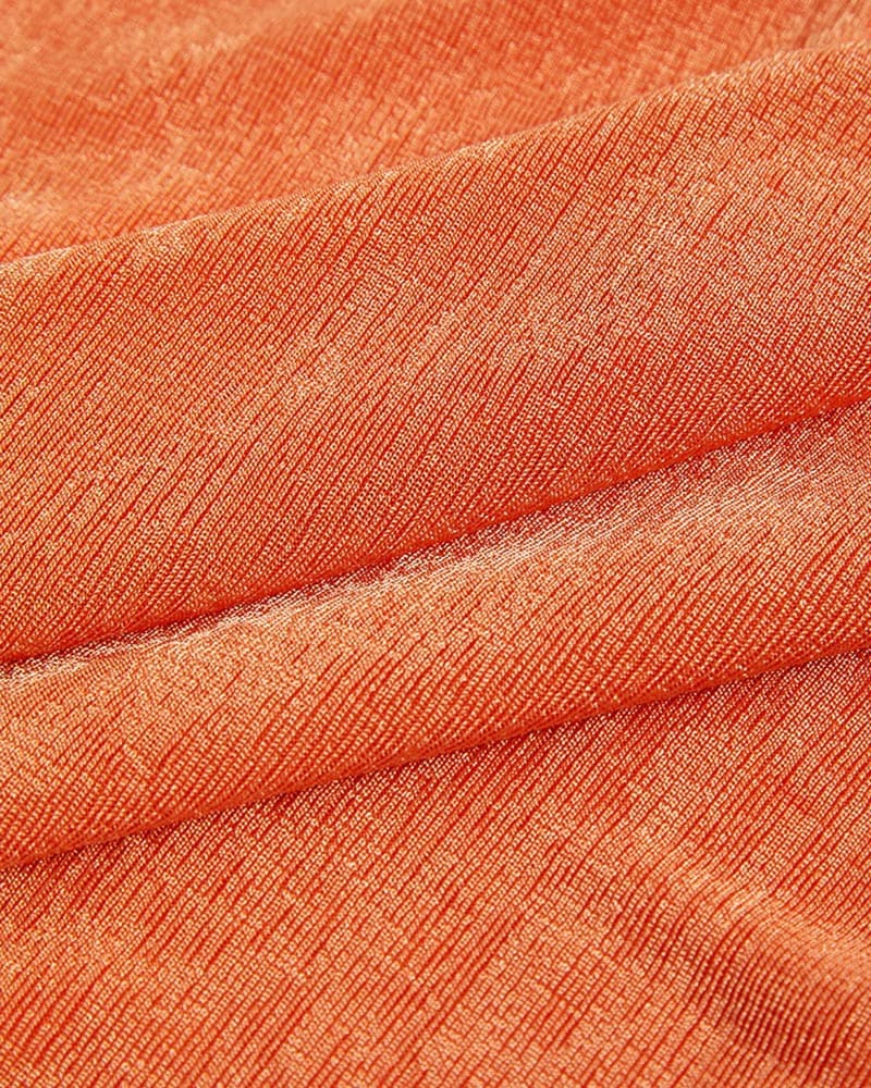 Polyester Slit-Detail Cami Dress