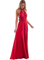 Maxi Dress with Strap Details