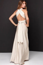 Maxi Dress with Strap Details