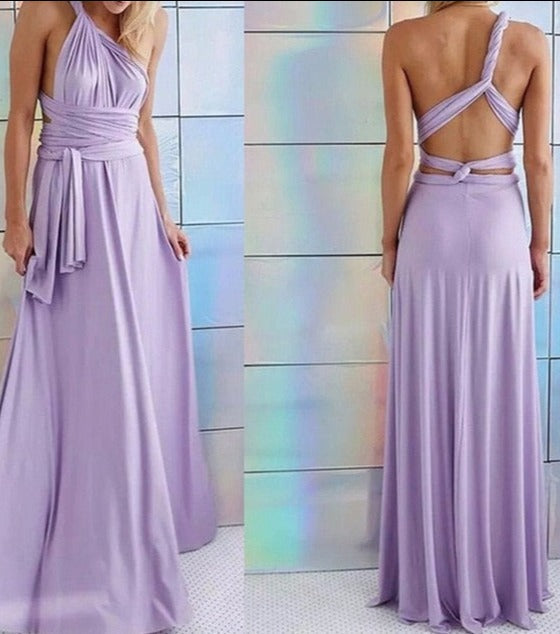 Maxi Dress with Strap Details